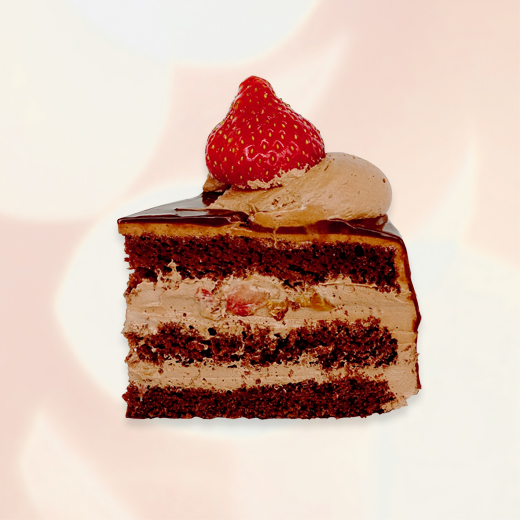 クリスマスケーキ ガナッシュ カット面