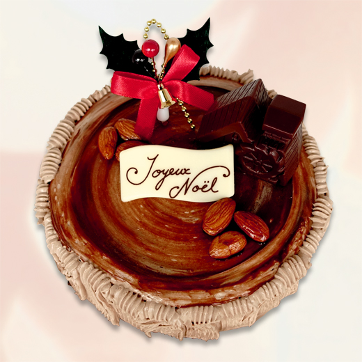 クリスマスケーキ チョコバタークリーム